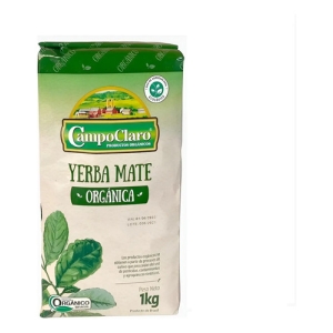 Yerba Mate Organica Campo Claro 1kilo  Tradicional