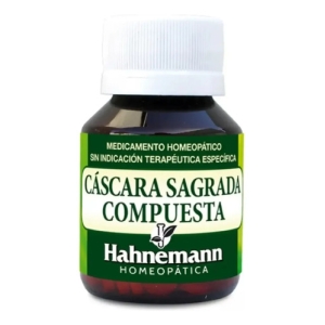 Cáscara Sagrada Hahnemann Homeopática X 90 Tabletas Cáscara Sagrada