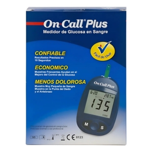 Aparato Para Control De Glicemia On Call Plus  Negro