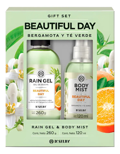 Set Gel De Ducha Rain Gel 260 G + Body Mist 120 Ml Sangar - Imagen 9