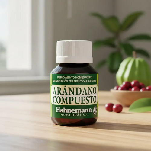 Arándano Compuesto Hahnemann Homeopático X 90 Tabletas - Imagen 2