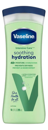 Vaseline Crema Hidratante Aloe Vera Intensive Care 295ml - Imagen 4