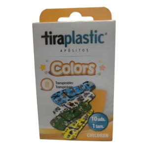 Curita Bandita Tiraplastic Apósitos Infantiles X10 Unidades