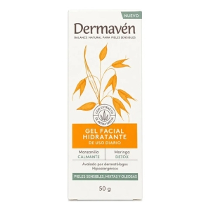Dermaven Gel Facial Hidratante Pieles Sensibles 50 G