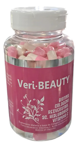 Veri Beauty Biotina Colágeno Resveratrol Ah Vit C Promofarma Sin Sabor