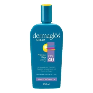 Protector Solar Dermaglos Con Fps 40 250ml