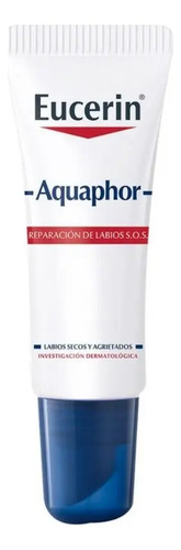 Eucerin Aquaphor Reparador Labial 10ml - Repara Y Protege Los Labios Agrietados