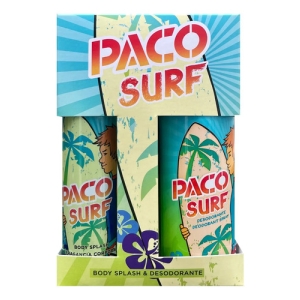 Colonia Body Splash 125ml + Desodorante Infantil Paco Surf