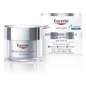 Crema Facial Para Piel Seca Fps15 Eucerin Hyaluron-filler Seca Día