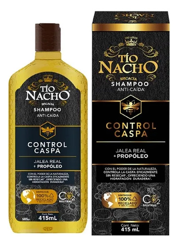 Shampoo Tío Nacho Control Caspa Anti Caida 415 Ml