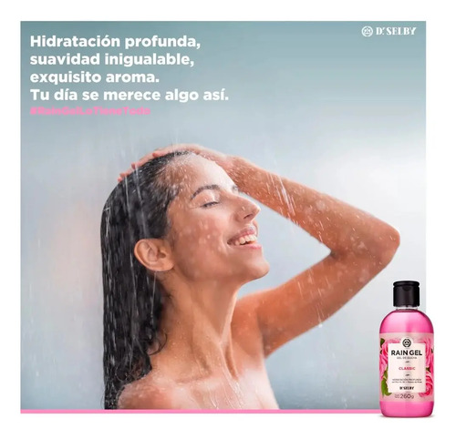 Set Gel De Ducha Rain Gel 260 G + Body Mist 120 Ml Sangar - Imagen 3