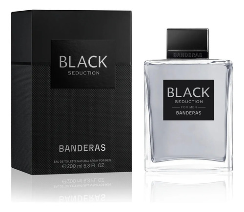 Perfume Banderas Black Seduction Edt 200ml Masculino - Imagen 2