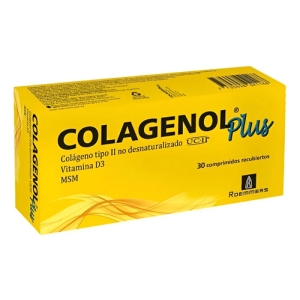 Colagenol® Plus X 30 Comp | Colágeno Tipo 2 + Vitamina D3 Sin Sabor