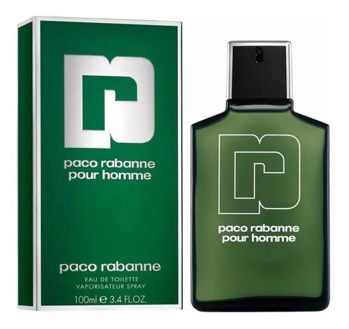 Rabanne Pour Homme Eau De Toilette 100 Ml Masculino Tradicional Edt 100ml Para Hombre