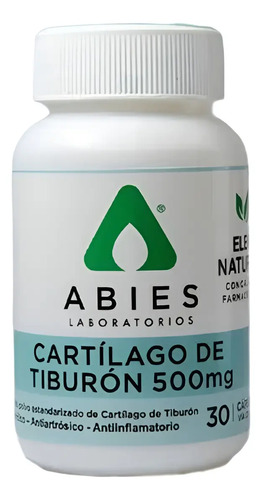 Cartilago De Tiburon 500mg X 30