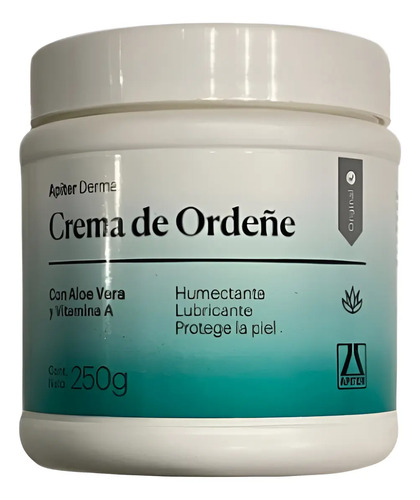 Crema De Ordeñe Con Aloe Vera X 250 Gr Sangar Original