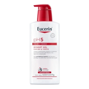 Jabon Gel Eucerin Ph5 Syndet Cuerpo Y Rostro 400ml