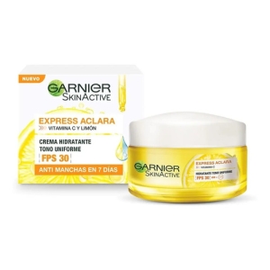 Crema Hidratante Garnier Skinactive Express Aclara 50 Ml Todo Tipo De Piel Día