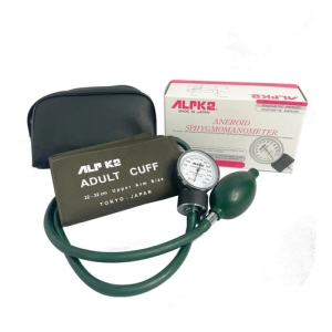 Tensiometro De Aneroides Manual Con Brazelete Alp-k2 ® Color Negro
