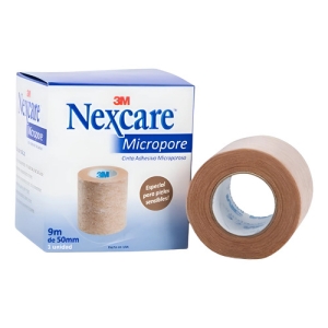 Cinta Adhesiva Leuco 3m Micropore Piel 50mm X 9m Piel Liso