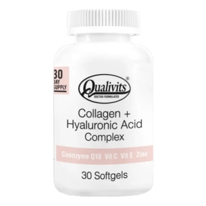 Qualivits Colageno + Acido Hialuronico Complex 30 Softgel Natural