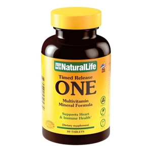 Multivitaminico Vitaminas Y Minerales One Natural Life X 30 Sin Sabor