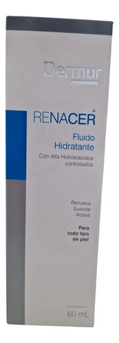 Renacer Fluido Hidratante 60ml. Dermur Día/noche - Imagen 2