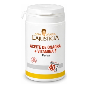 Ana Maria Lajusticia Aceite De Onagra + Vitamina E X 80 Cap Sin Sabor