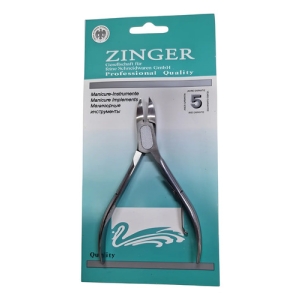 Alicate Para Pies Pinza De Uñas Con Lima Zinger Gris