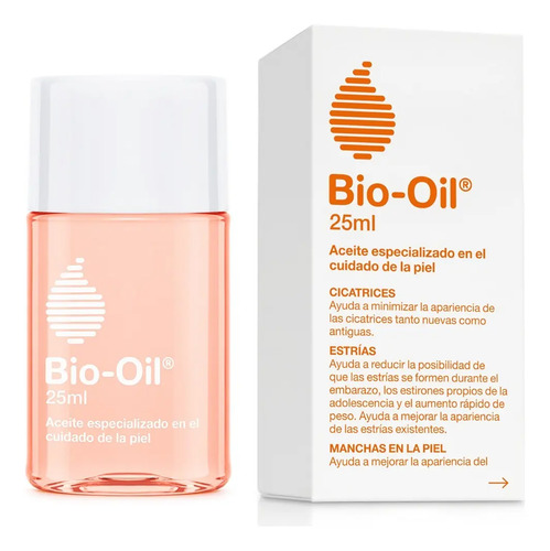 Bio Oil 25ml Aceite Reparador Estrías Cicatrices Manchas Embarazo - Imagen 2