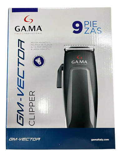 Máquina Peluquería Kit Recortadora Cabello Barba Pelo Viaje Negro - Imagen 3