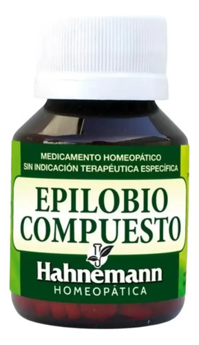 Epilobio Compuesto Hahnemann Homeopático X 180 Tabletas