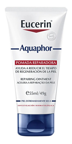 Pomada Crema Reparadora Eucerin Aquaphor 49g Hidratación Neutra - Imagen 2