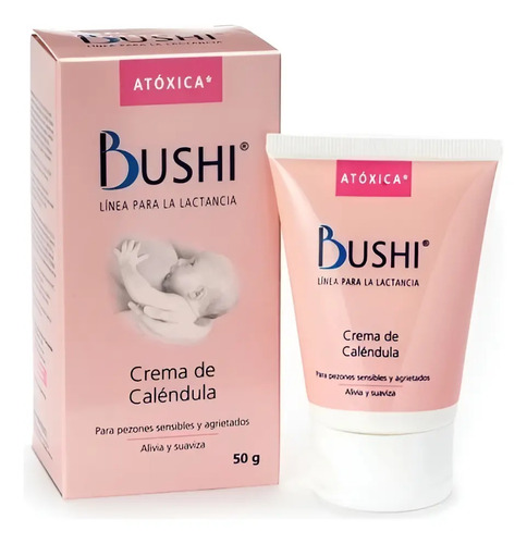 Bushi Crema De Calendula 50 Grs Pezones Lactancia Neutra