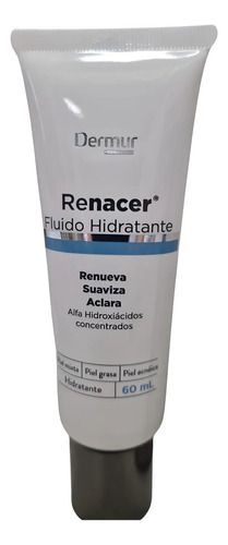 Renacer Fluido Hidratante 60ml. Dermur Día/noche