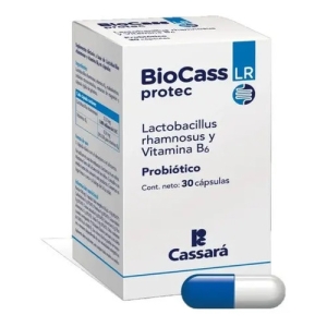 Biocass Lr Protec Probioticos X 30 Capsulas Sistema Inmune Sin Sabor