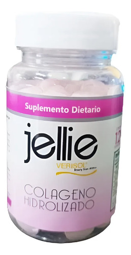 Jellie X 120 Comp Skin Hair & Nails | Colágeno Hidrolizado Sin Sabor