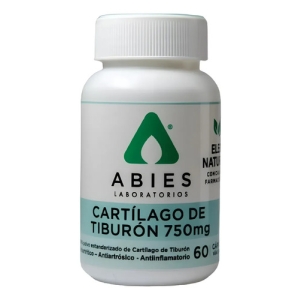 Cartílago De Tiburón 750mg Abies 60 Cápsulas Neutro
