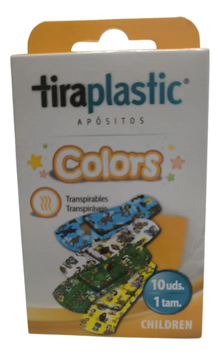 Curita Bandita Tiraplastic Apósitos Infantiles X10 Unidades - Imagen 2