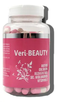 Veri Beauty Biotina Colágeno Resveratrol Ah Vit C Promofarma Sin Sabor - Imagen 2