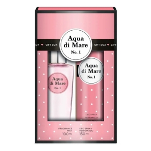 Set Aqua Di Mare No.1 Perfume 100 Ml + Deo 150 Ml Dr. Selby