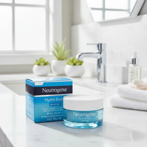 Crema Hidratante Facial Neutrogena Hydro Boost Water Gel 50 Seca Día/noche - Imagen 2