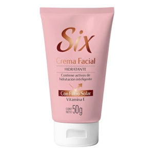 Crema Facial Hidratante Six 50g Farmacia San Gar Mixta Día/noche