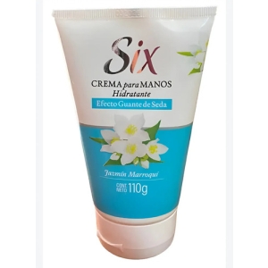 Crema De Manos Six Guantes De Jazmín 110g Sangar Jazmín