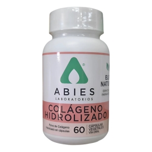 Colágeno Hidrolizado Abies 60 Cápsulas Neutro