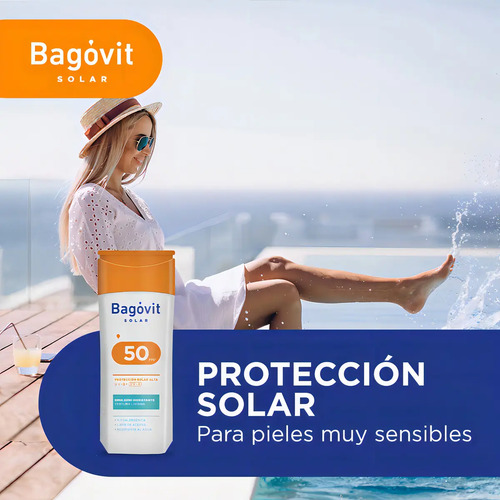 Protector Solar Bagóvit Family Care Fps 50 Para Todo Tipo De Piel - Imagen 5