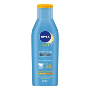 Protector Solar Nivea Protect & Bronze Fps 30 200 Ml
