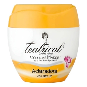 Teatrical Crema Facial Aclaradora 100gr Todo Tipo De Piel Noche