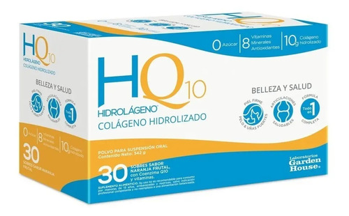 Colágeno Hidrolizado Polvo Q10 Hidrolageno Coenzima Suplemento Vitamínico