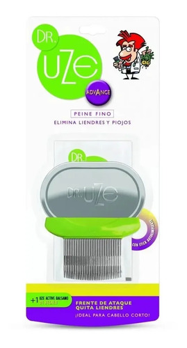 Peine Fino Meta Antipediculosis Uze Advance Antideslizante - Imagen 2